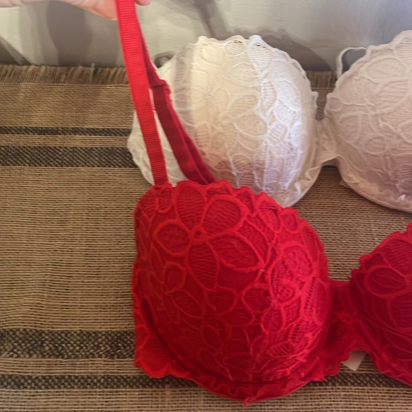 [PINK] 2 Bombshell Padded Wire Bras - Size 34D - Picture 2 of 5